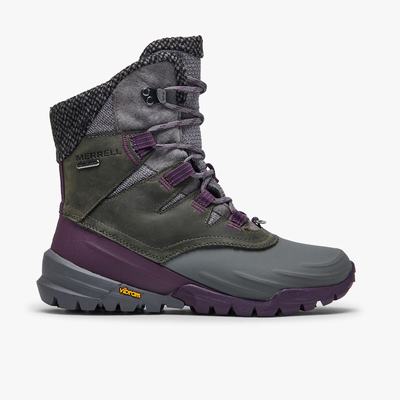 Merrell Thermo Aurora 2 Mid Shell Waterproof Vandringskängor Dam Bruna (SE870254)